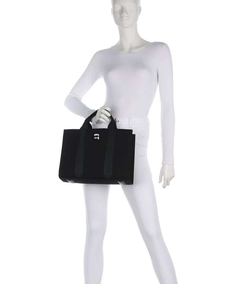 Karl Lagerfeld Ikon Medium Handtasche black