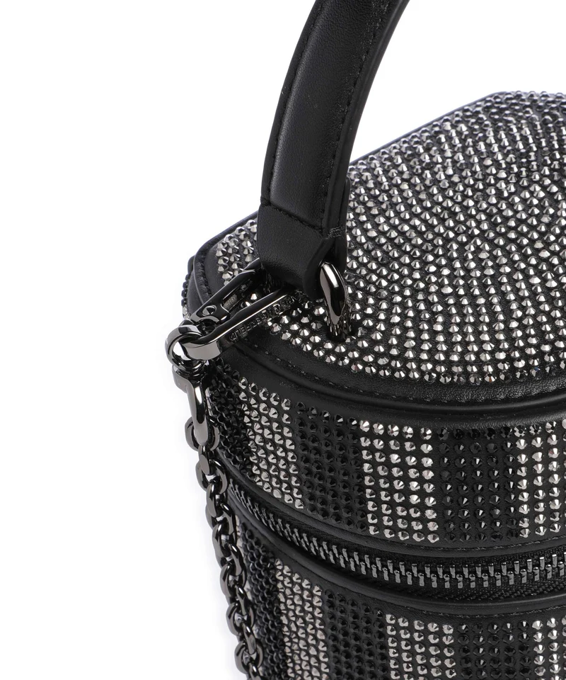 Karl Lagerfeld K/Soiree Bucket Handtasche black embellishment