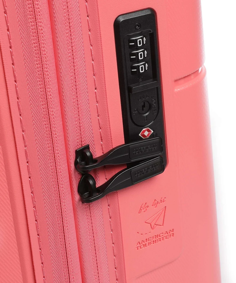 American Tourister Dashpop 4-Rollen Trolley sugar pink