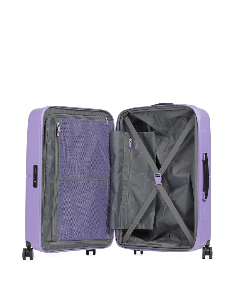 American Tourister Dashpop 4-Rollen Trolley violet purple