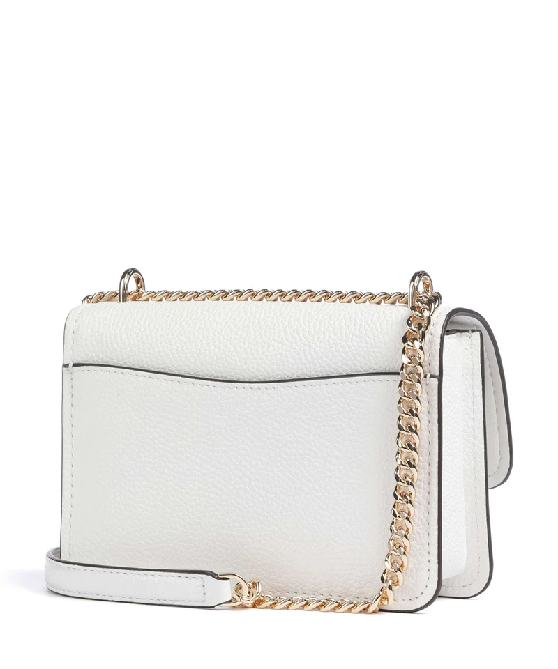 Michael Kors Claire Small Schultertasche optic white