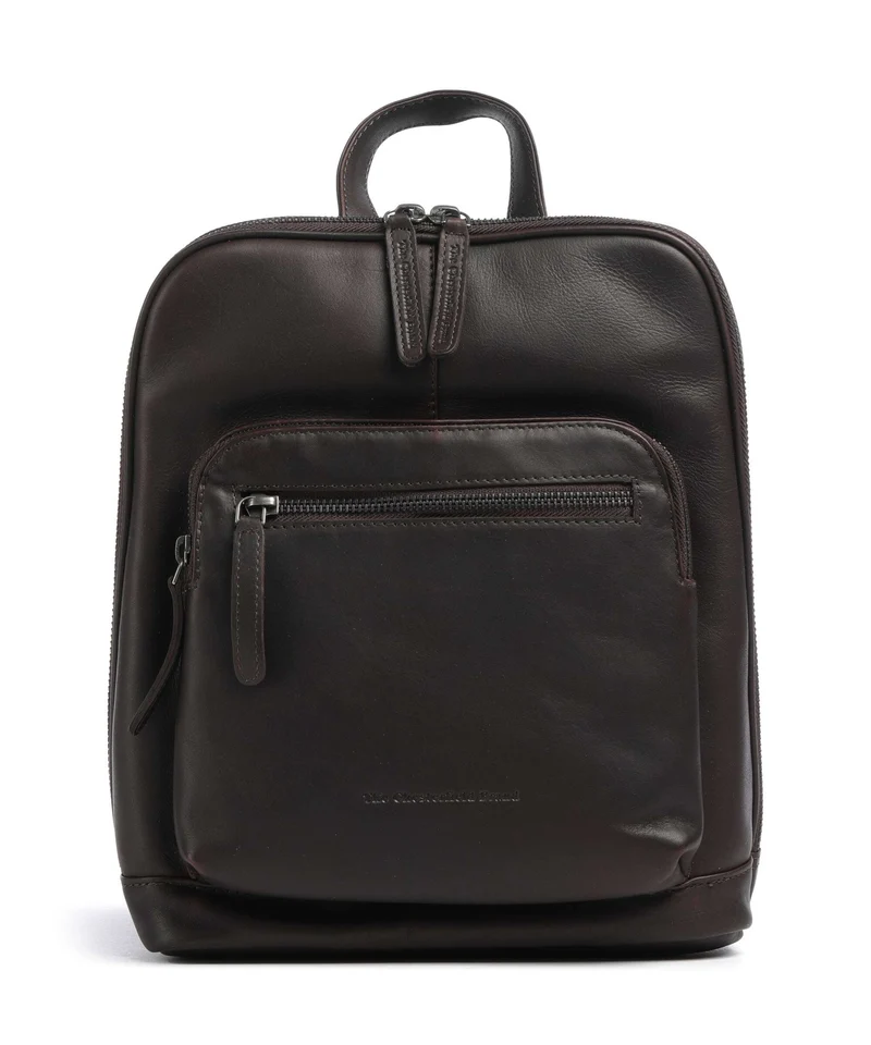 The Chesterfield Brand Wax Pull Up Cow Floran Rucksack brown