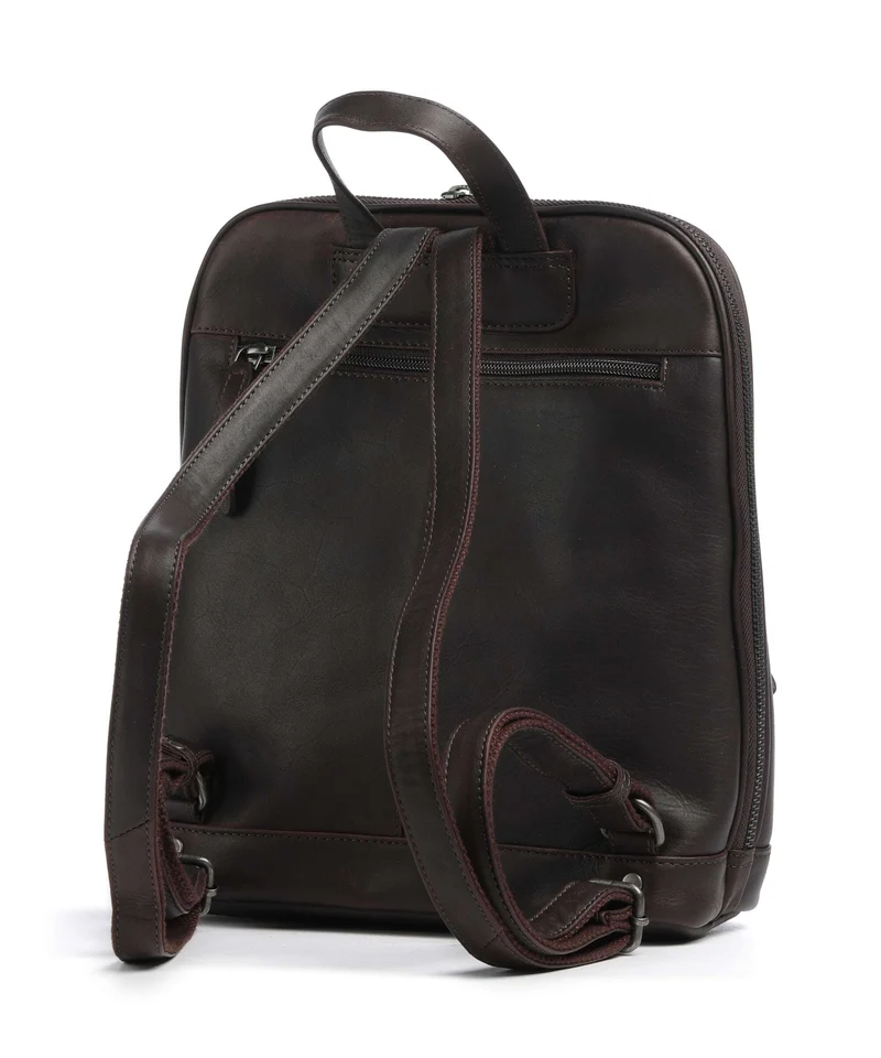 The Chesterfield Brand Wax Pull Up Cow Floran Rucksack brown