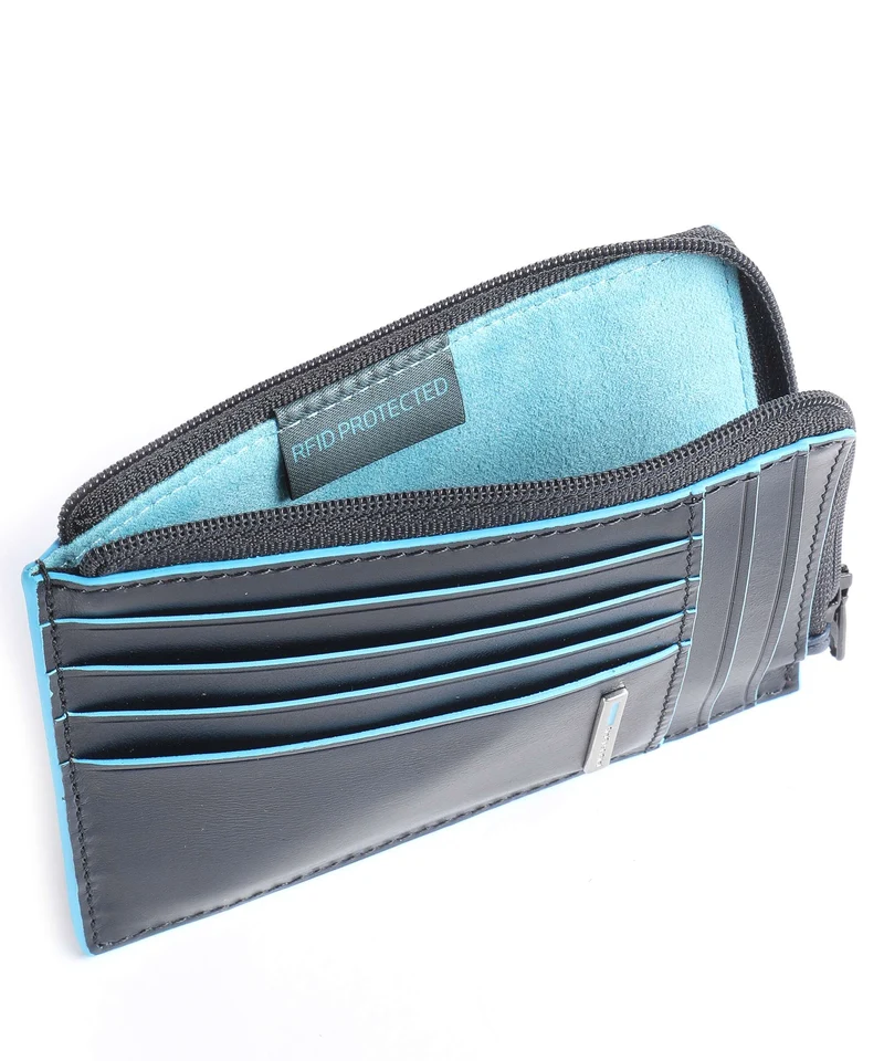 Piquadro Blue Square Kreditkartenetui dark blue