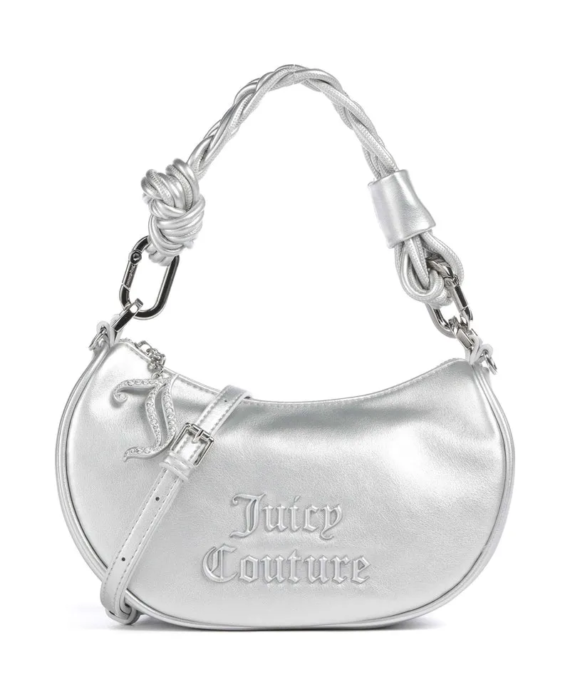 Juicy Couture Blossom Twist S Schultertasche silver