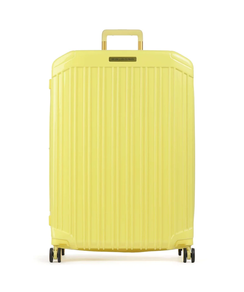 Piquadro PQ Light L 4-Rollen Trolley giallo