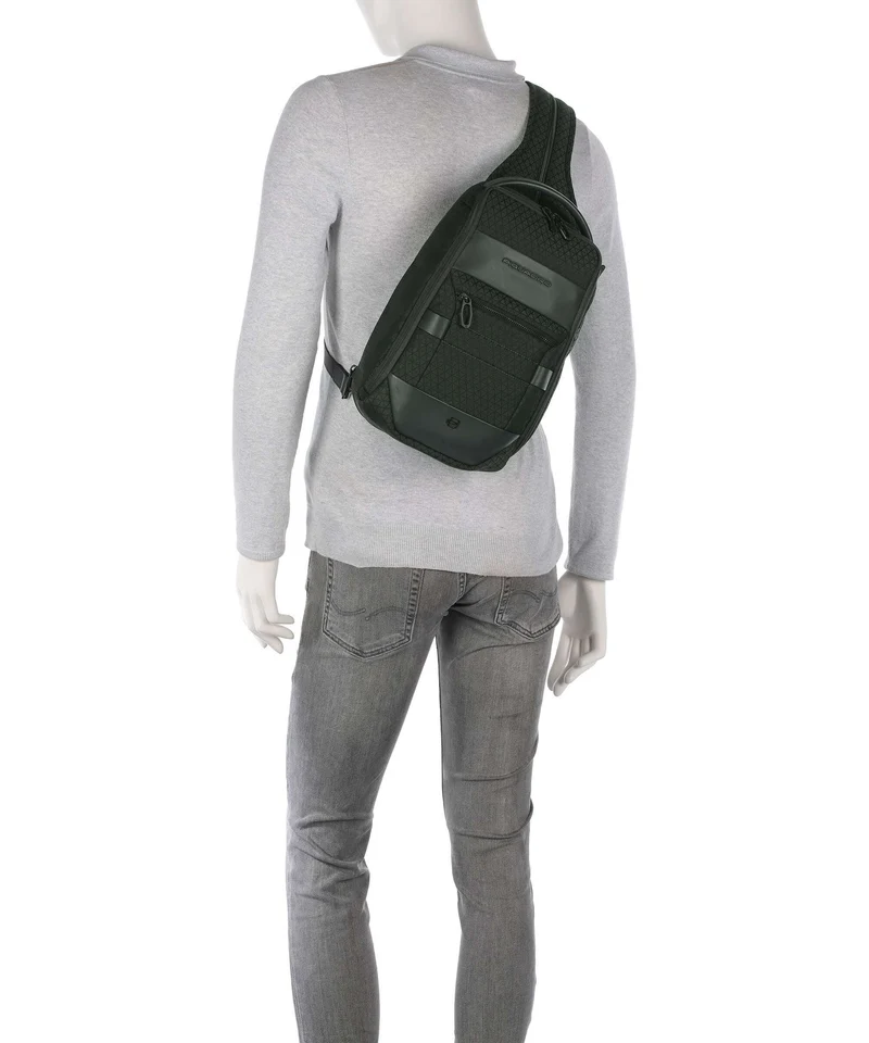 Piquadro W139 Slingbag verde