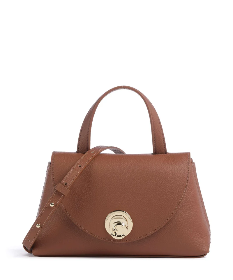 Coccinelle Nikla Handtasche cognac/noir