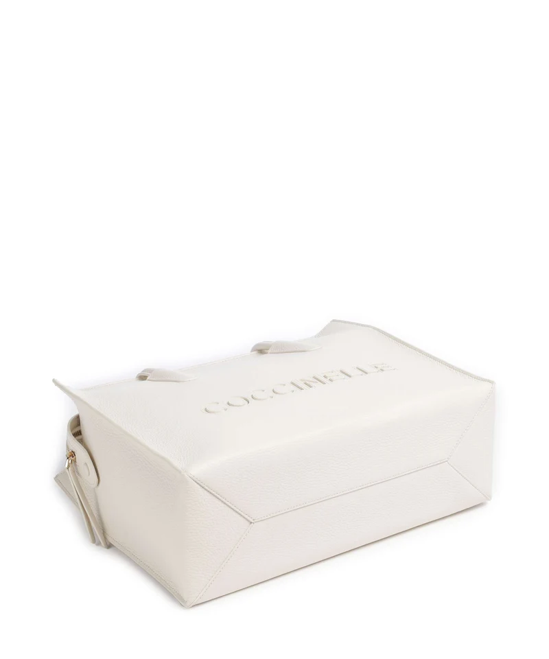 Coccinelle Myrtha Shopper pearl