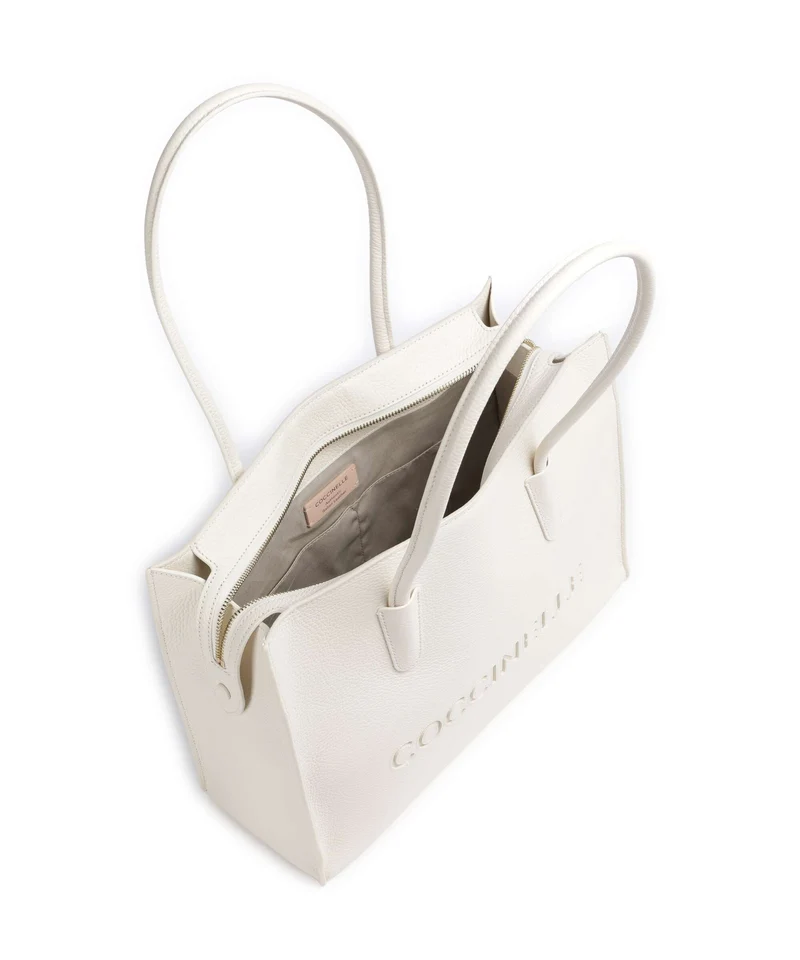 Coccinelle Myrtha Shopper pearl