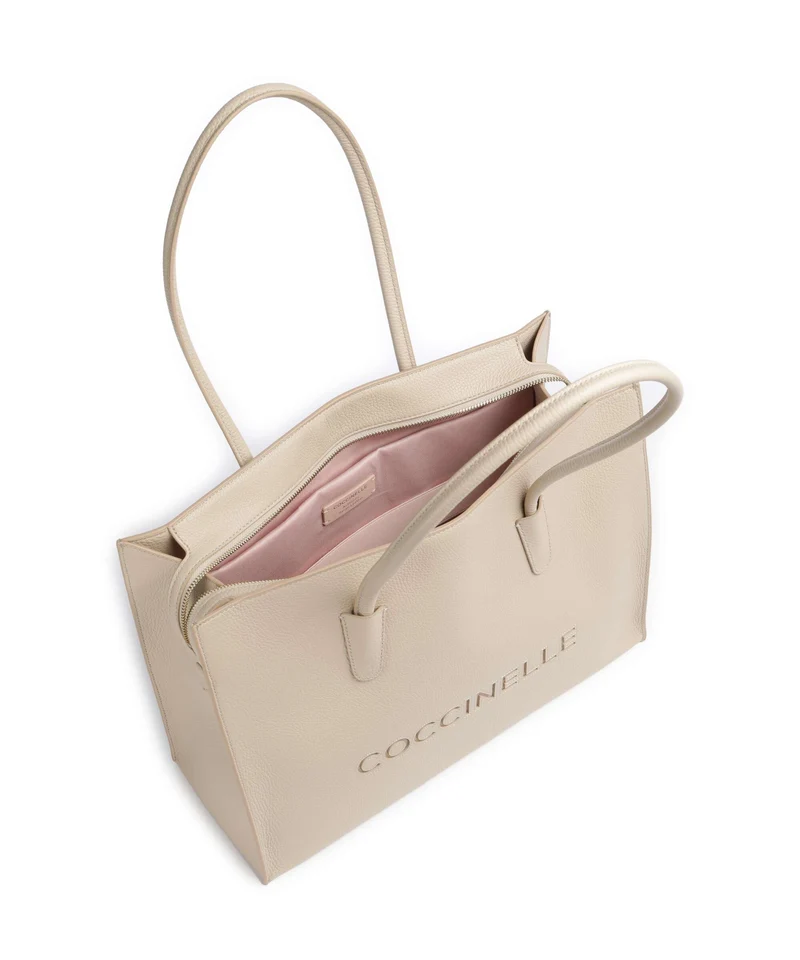 Coccinelle Myrtha Shopper sandshell