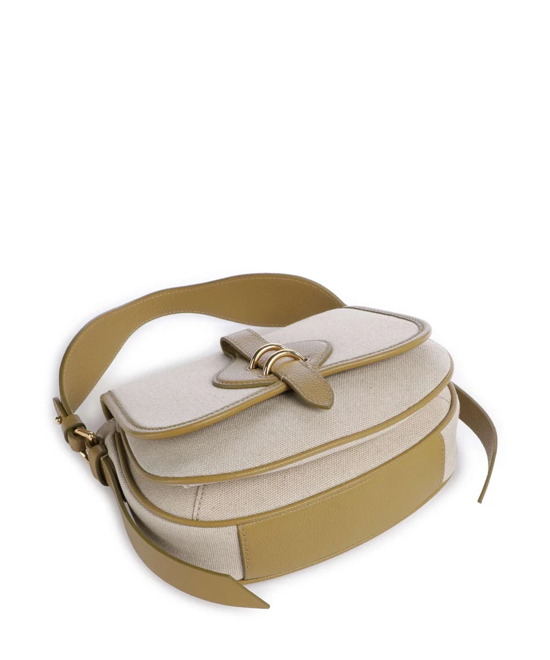Coccinelle Mavery Canvas Handtasche natural/seagrass