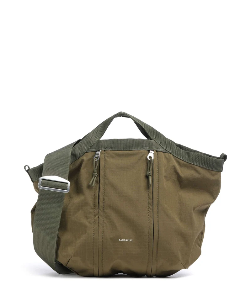 Sandqvist Grid Handtasche olive