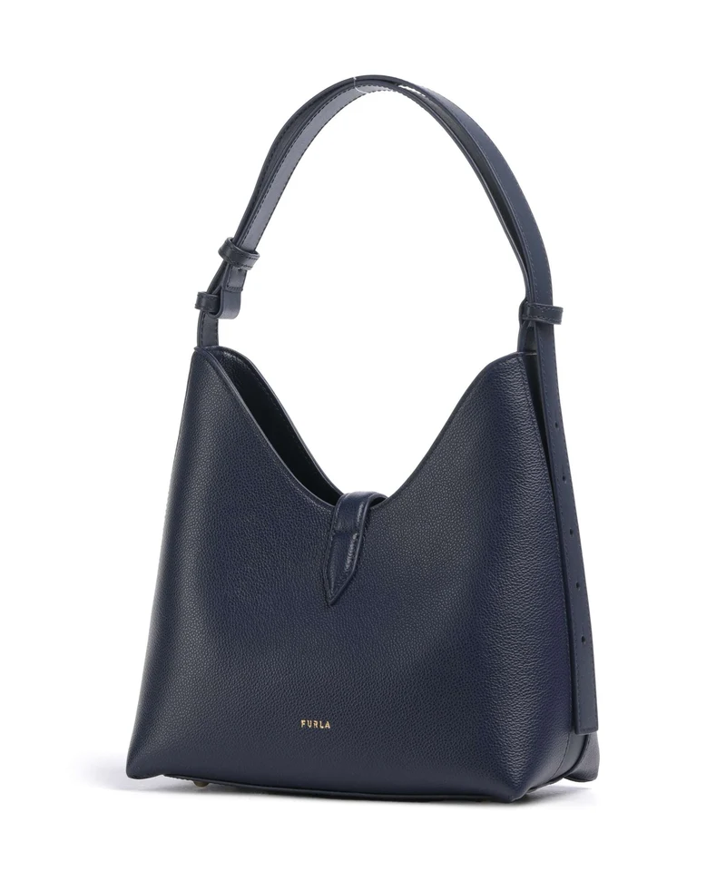 Furla Goccia S Schultertasche ink blue