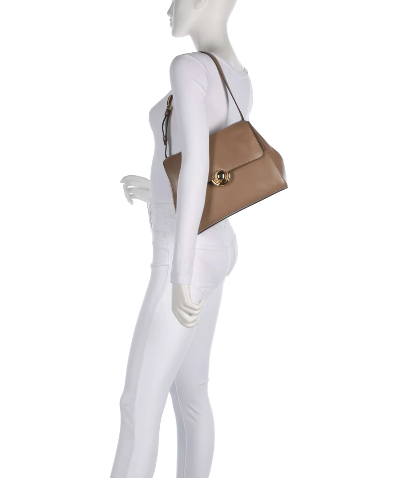 Furla Domus S Schultertasche toffee