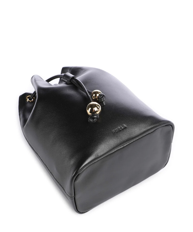 Furla Sfera Soft Mini Bucket Handtasche nero