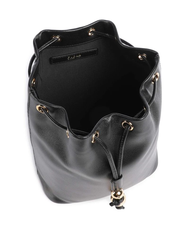 Furla Sfera Soft Mini Bucket Handtasche nero