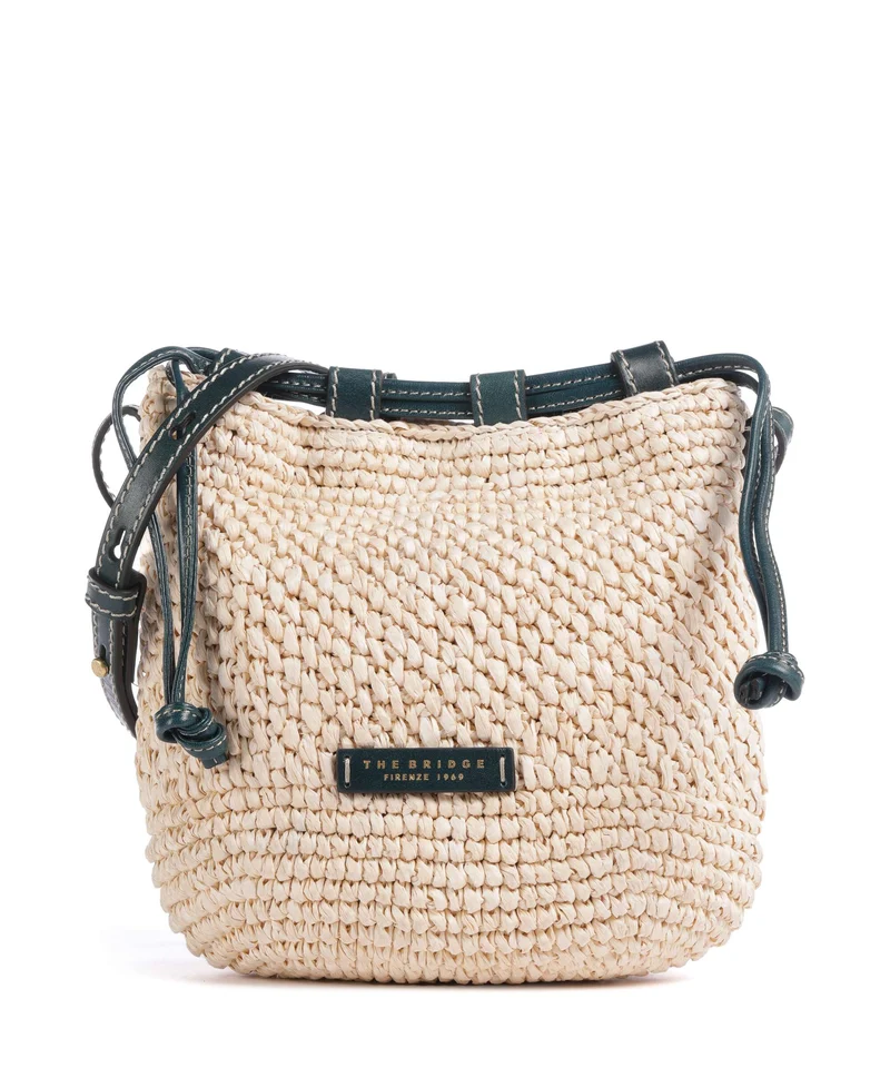 The Bridge Luna Bucket Handtasche pavone