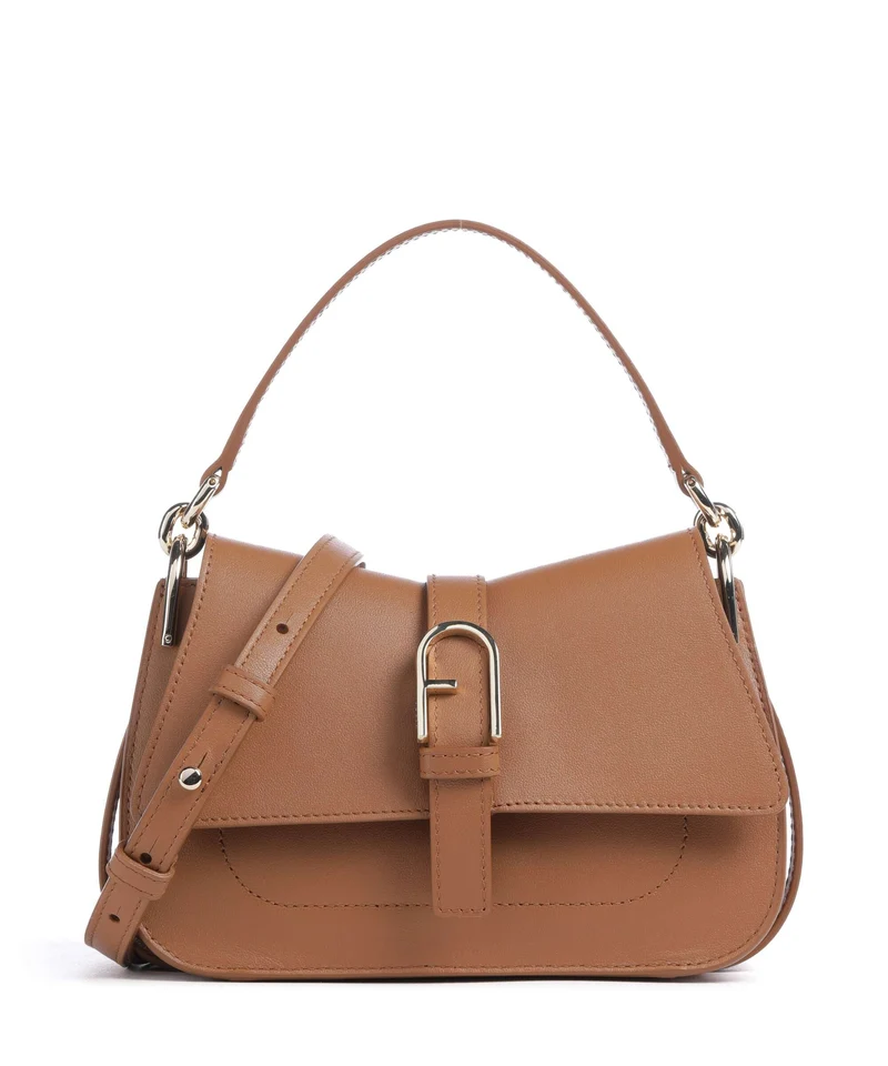 Furla Flow Mini Handtasche tabacco