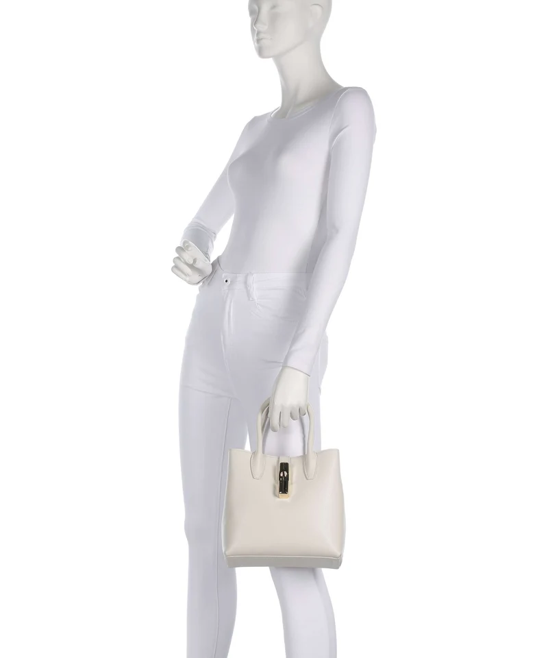 Furla Goccia S Handtasche panna