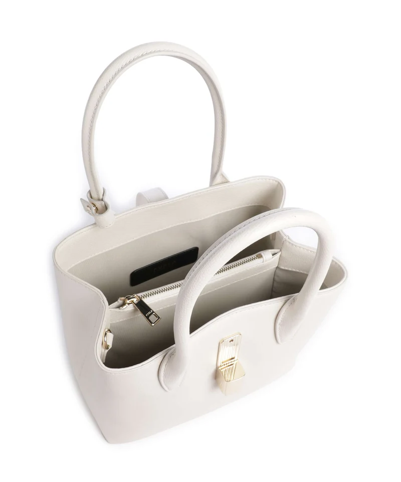 Furla Goccia S Handtasche panna
