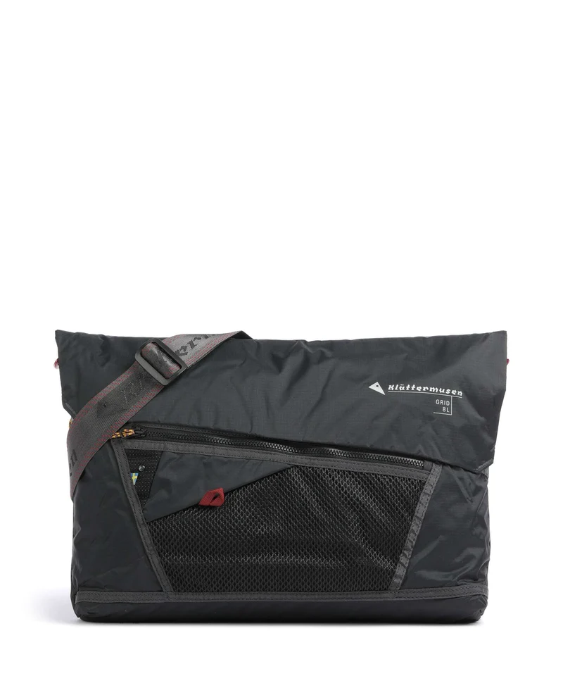 Klättermusen Grid Kuriertasche raven