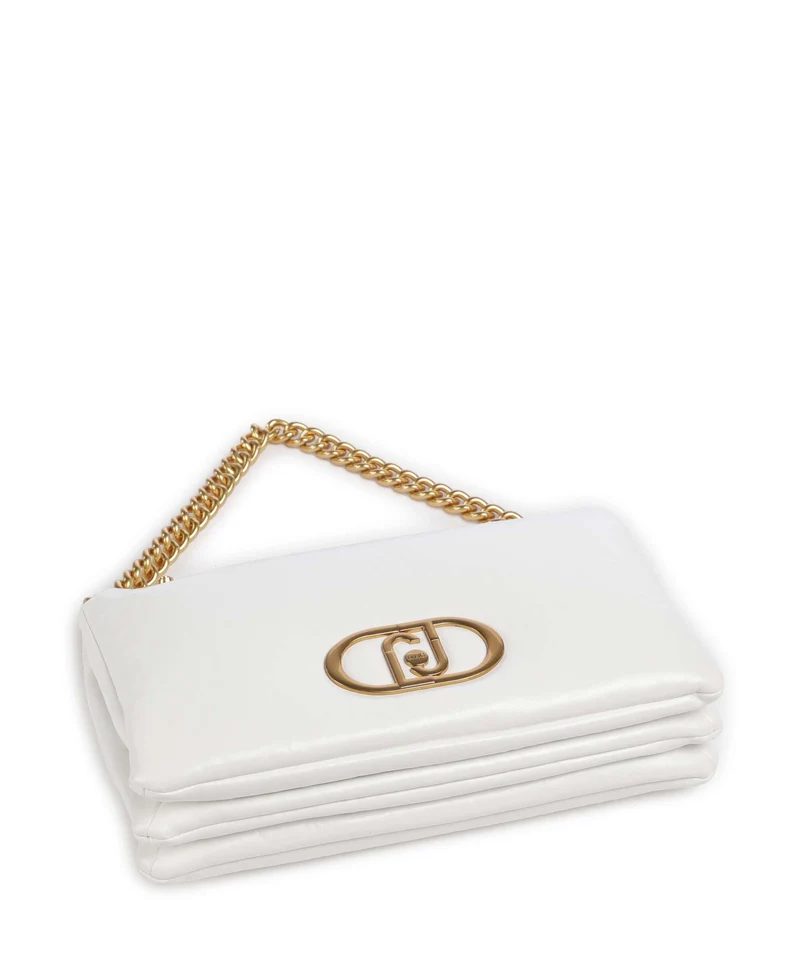 Liu Jo Lapuffy Schultertasche offwhite