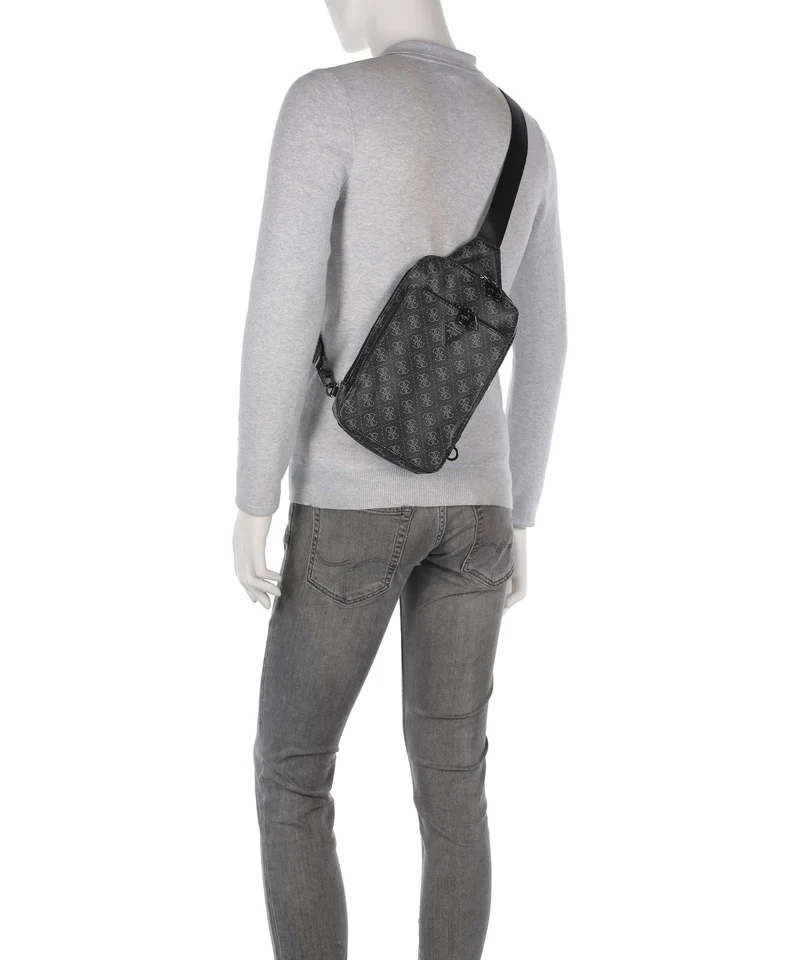 Guess Milano Slingbag dark black