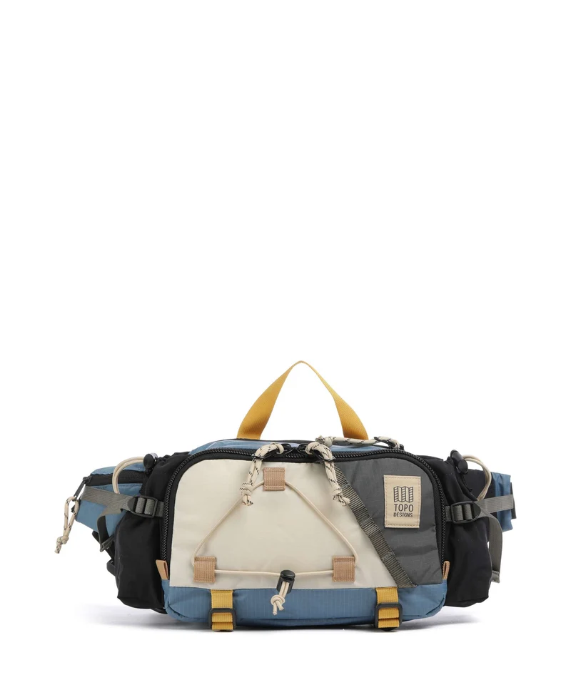 Topo Designs Mountain Hydro Gürteltasche stone blue/bone white