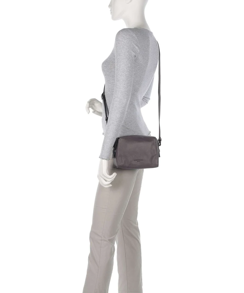 Liebeskind Lou 2 3D Leather S Umhängetasche iron