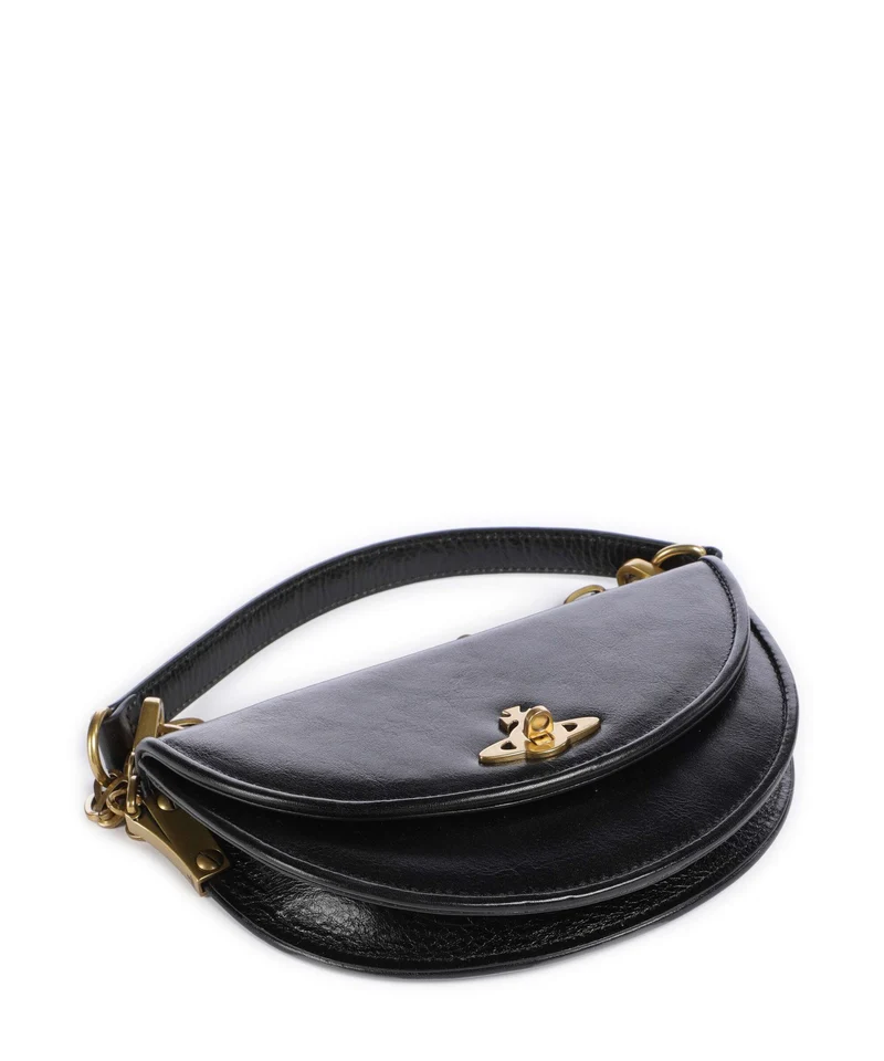 Vivienne Westwood Bonnie Polished Umhängetasche black