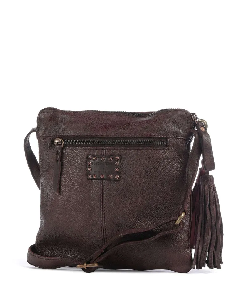 Taschendieb Wien Freiheitsplatz 3 Umhängetasche mokka