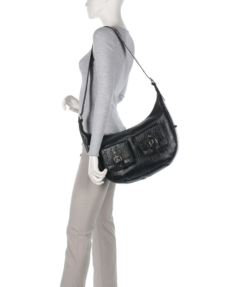 Núnoo New Zealand Stella Pocket Beuteltasche black