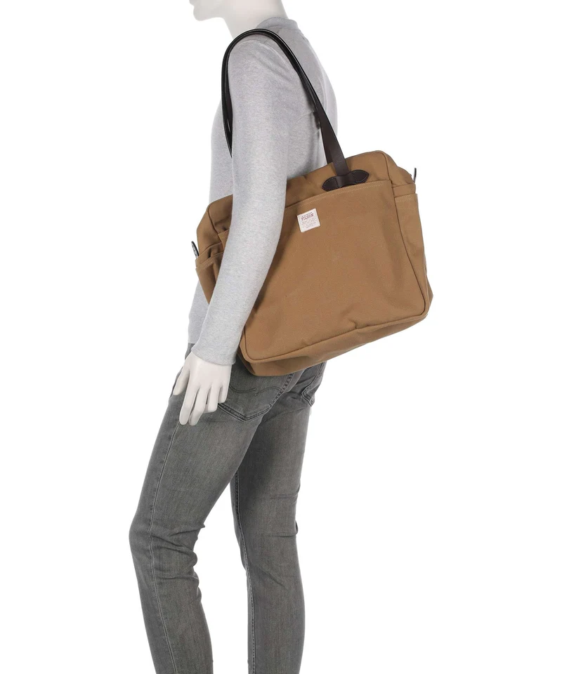 Filson Luggage Twill Shopper tan
