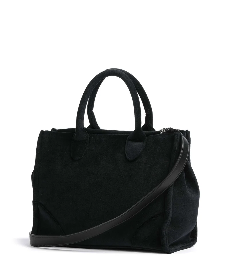 Juicy Couture Iris Patch Velvet M Handtasche black