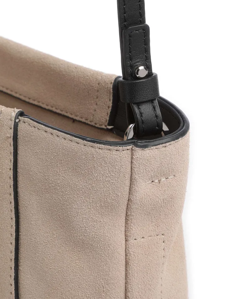 Liebeskind Chudy Suede S Umhängetasche stone