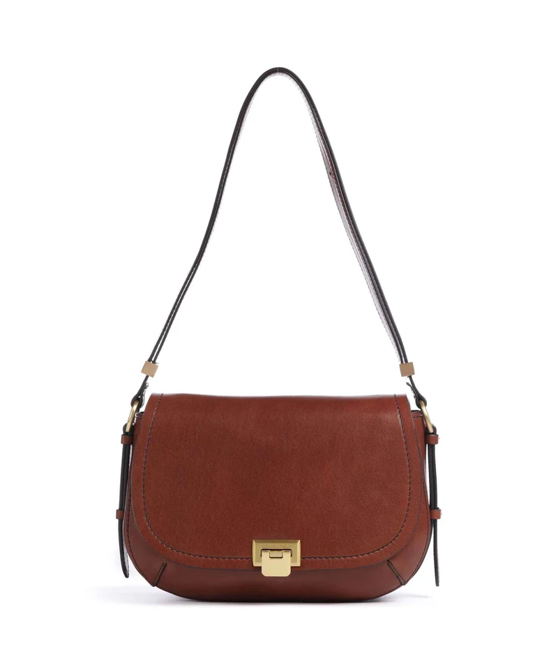 The Bridge Federica Schultertasche marrone