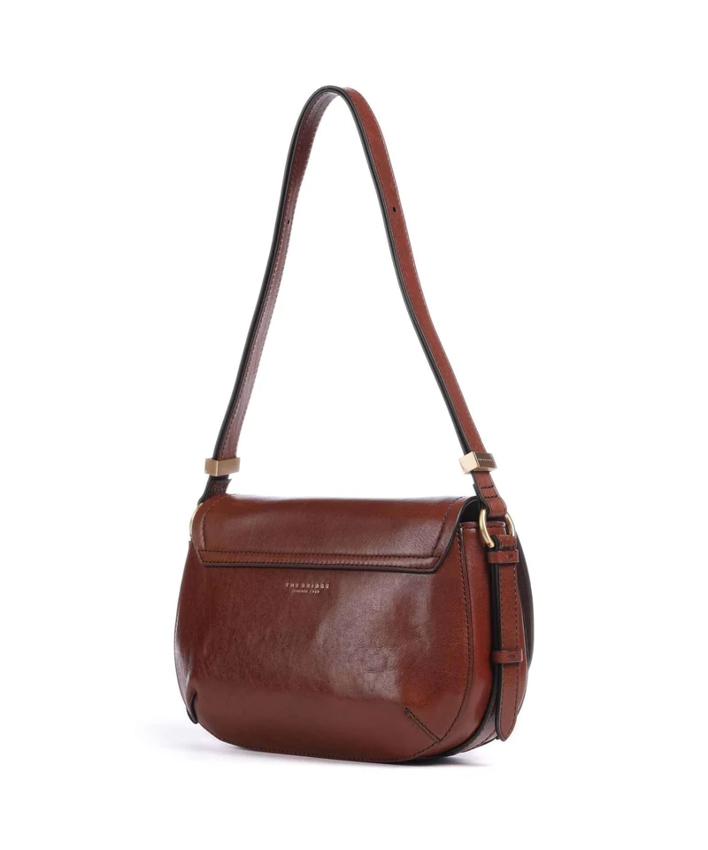 The Bridge Federica Schultertasche marrone