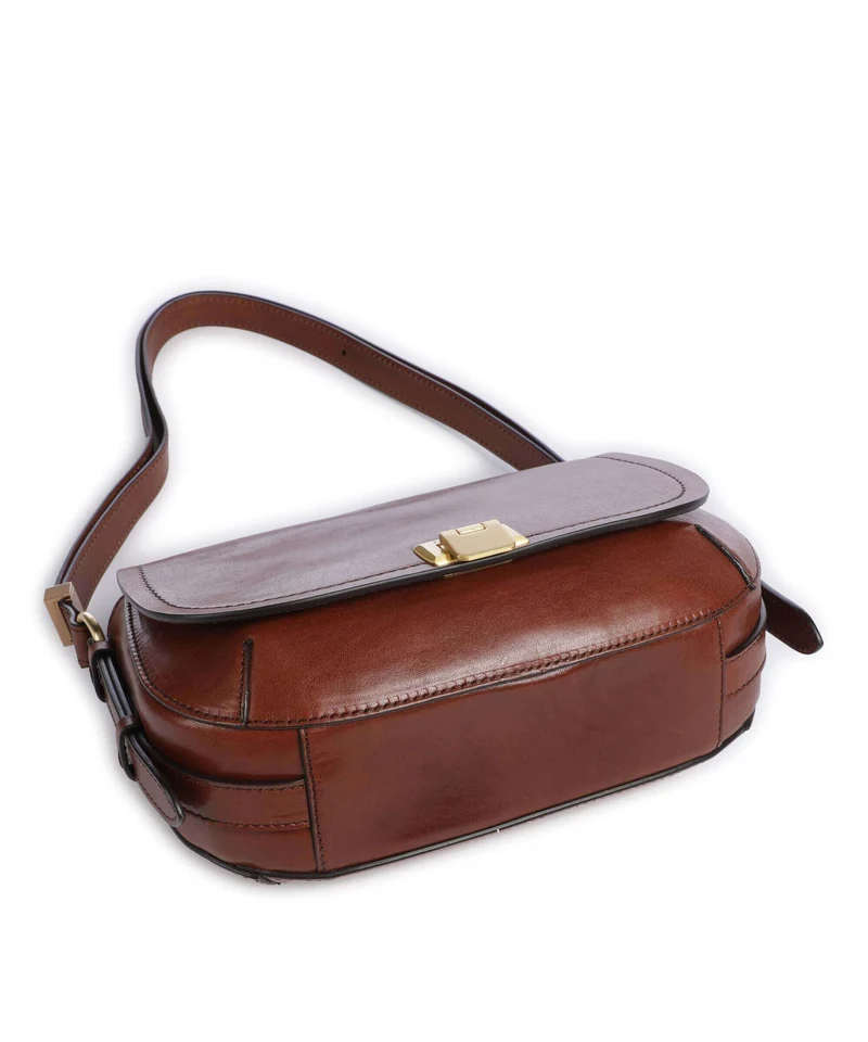 The Bridge Federica Schultertasche marrone