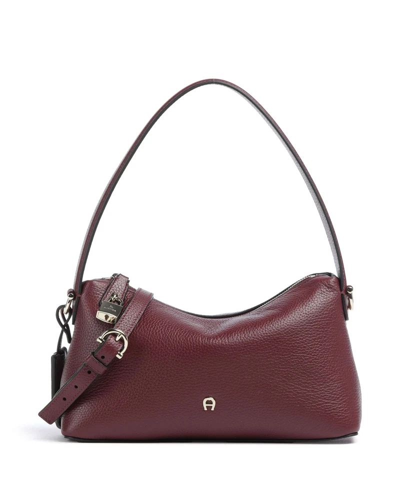 Aigner Delia S Schultertasche burgundy