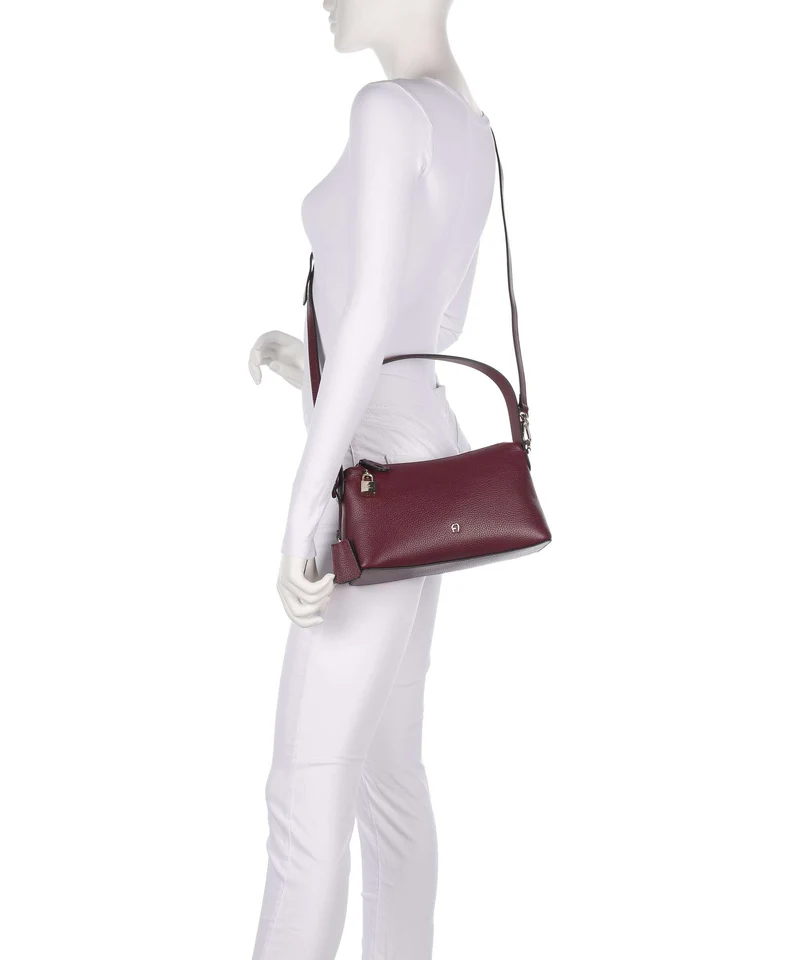 Aigner Delia S Schultertasche burgundy