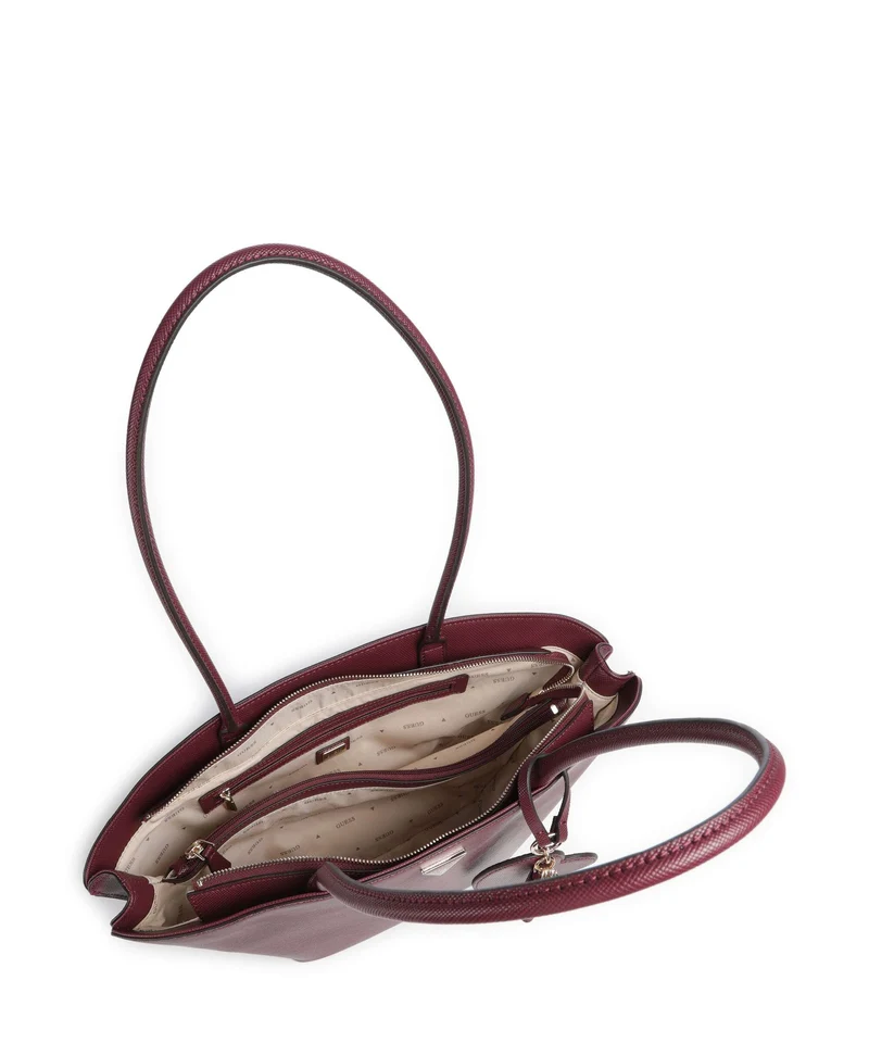 Guess Bolena Shopper wine