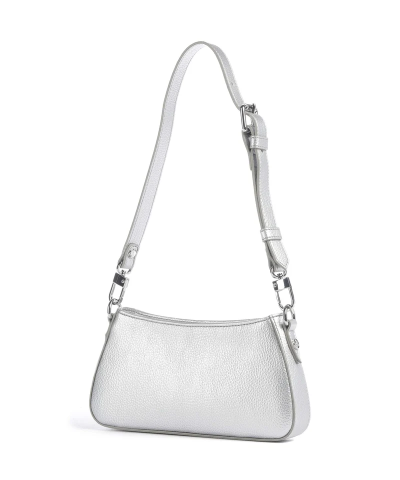 Vivienne Westwood Tasha Grain Schultertasche silver