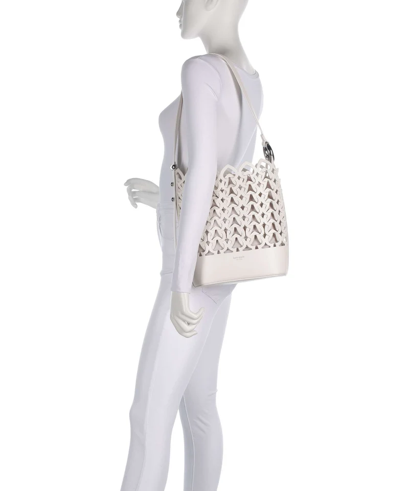 Kate Spade New York Halo Bucket Handtasche cream