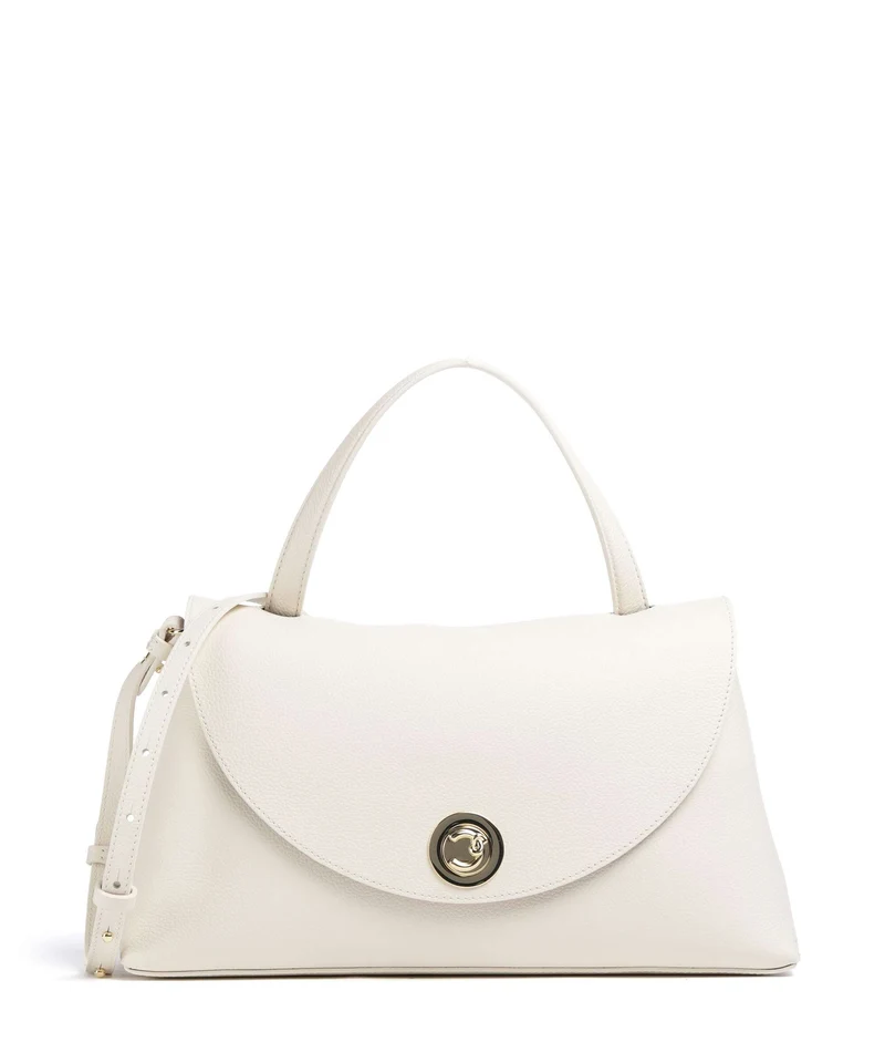 Coccinelle Nikla Handtasche pearl/cognac