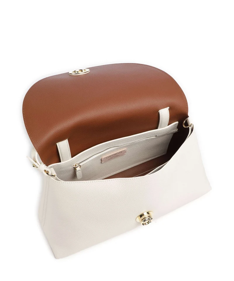 Coccinelle Nikla Handtasche pearl/cognac