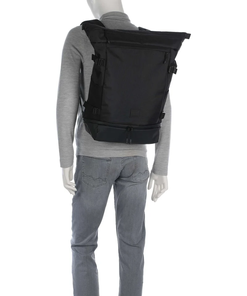 Strellson New Ham Sebastian Rolltop Rucksack black
