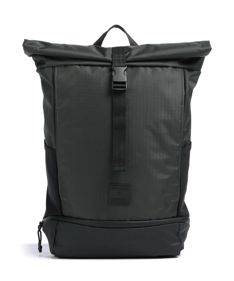 Strellson New Ham Eddie Rolltop Rucksack dark olive