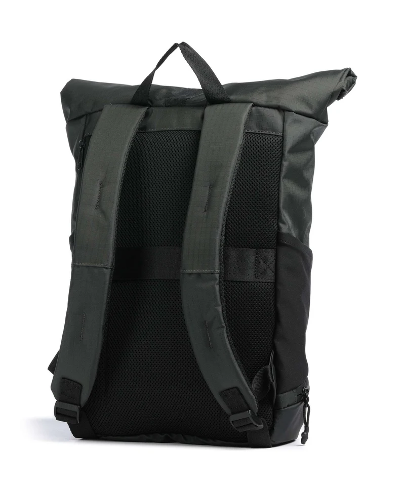 Strellson New Ham Eddie Rolltop Rucksack dark olive