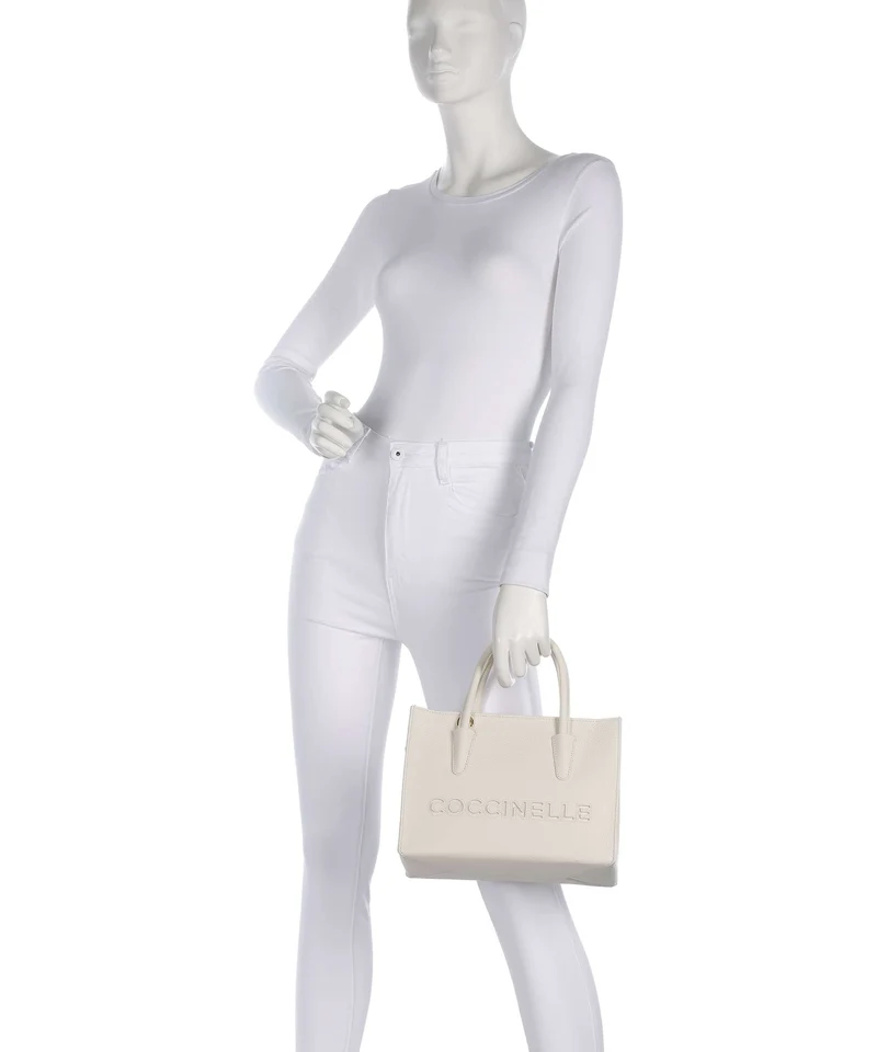 Coccinelle Myrtha Handtasche pearl